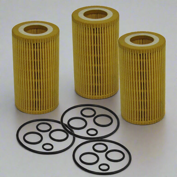 3 Oil Filter Kits for Mercedes Benz DODGE SPRINTER 2500 3500 CHRYSLER CROSSFIRE