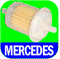 Gas Fuel Filter Mercedes Benz 230 250 c 280 s 108 114-9404