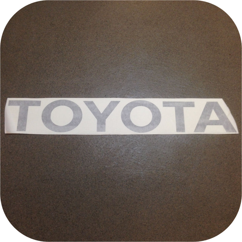 Toyota Pickup Truck Tailgate Letters Sticker BLACK Vinyl Decal Tacoma-0