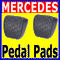 Pedal Pads Mercedes Benz 220 230 240 250 d 114 115 123-3873