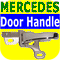 Left Door Handle Mercedes Benz 240 300 d cd td e 123-3846