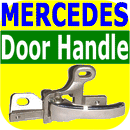 Right Door Handle Mercedes Benz 300 380 420 500 560 sel 126-6752