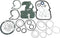 Transmission Gasket Kit Mercedes Benz 300 380 500 d sl-0