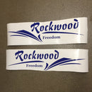 Decals for Rockwood Freedom Pop Up Camper Travel Trailer Stickers 1610 1910 2280-21903