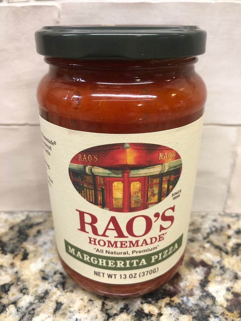 4 JARS Rao's Homemade Margherita Pizza Sauce 13 oz Jar Tomato Pie Maker