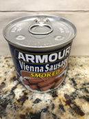 12 Cans Armour Smoked Vienna Sausage Meat 4.6 oz Wiener FREE SHIP