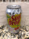 12 pack of DIET CHERRY LEMON SUN DROP Cans citrus cola SUNDROP Soda