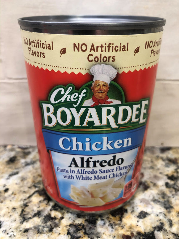 16 Chef Boyardee Chicken Alfredo Pasta 15 oz Cans Sauce Ravioli FREE SHIP