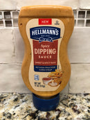 4 BOTTLES Hellmann's Condiment Spicy Dipping Sauce 11 oz Chicken Dip