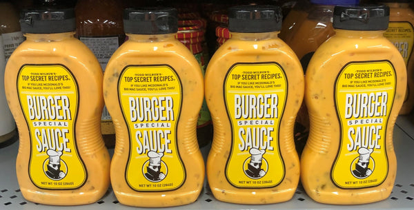 4 BOTTLES Todd Wilbur's Top Secret Recipes Burger Special Sauce 10 oz Big Mac