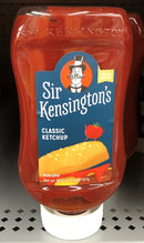 3 BOTTLES Sir Kensington's Classic Tomato Ketchup 20 oz Catsup French Fries