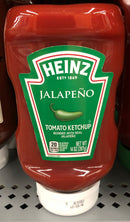 4 BOTTLES Heinz Jalapeno Tomato Ketchup 14 oz Catsup French Fries Hot Spicy