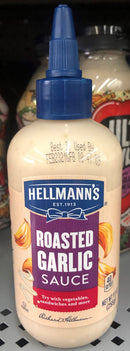 4 BOTTLES Hellmann's Roasted Garlic Sauce 9 oz Chicken Dip Roast Beef