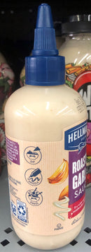 4 BOTTLES Hellmann's Roasted Garlic Sauce 9 oz Chicken Dip Roast Beef