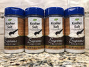 4 JARS Supreme Tradition Coarse Kosher Salt 16 oz fish beef chicken fries