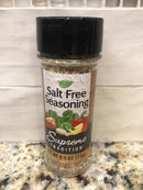 6 JARS Supreme Tradition Salt Free Seasoning 2.5 oz Sodium Accent Dash