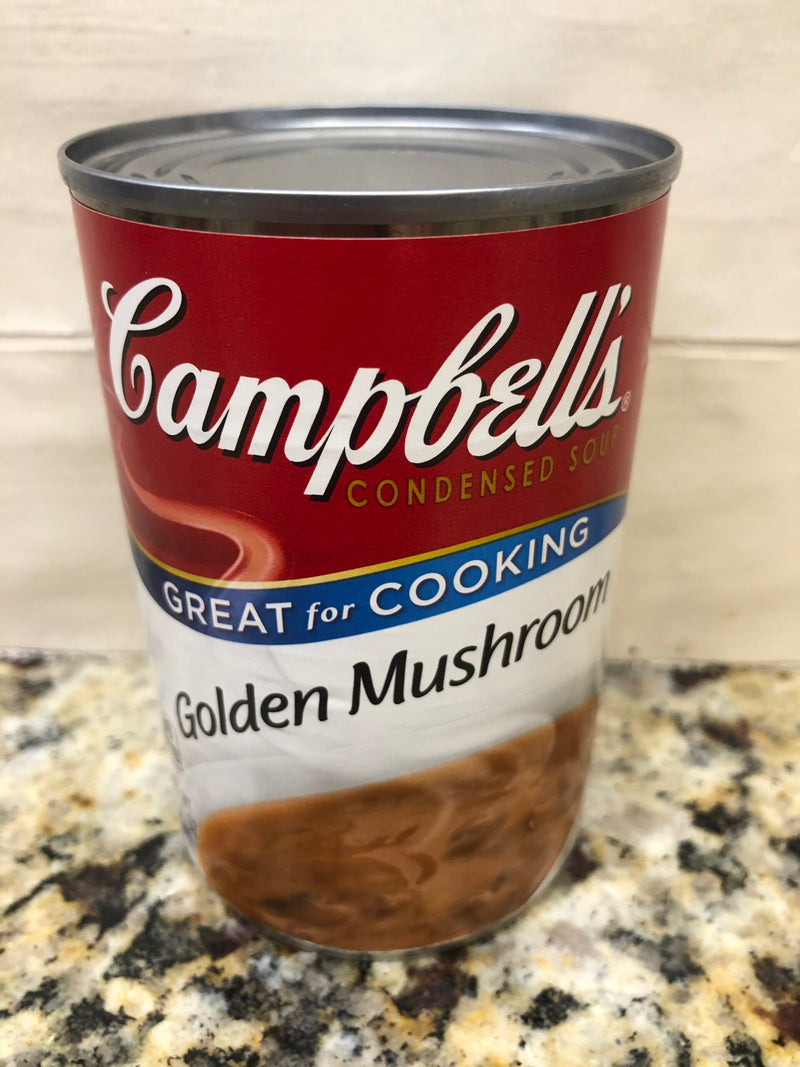 8 CANS Campbell's Condensed Golden Mushroom Soup 10.5 oz Can