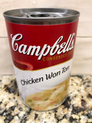 6 CANS Campbell's Condensed Chicken Wonton Soup 10.5 oz Can