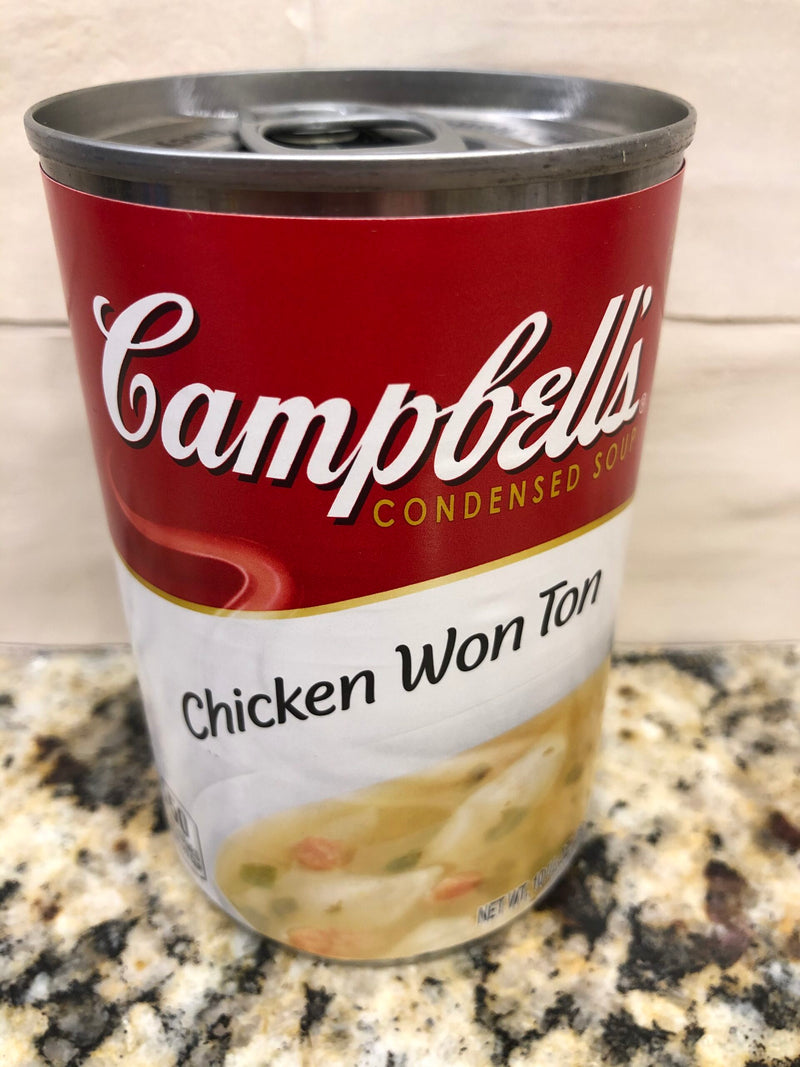 6 CANS Campbell's Condensed Chicken Wonton Soup 10.5 oz Can