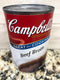 8 CANS Campbell's Condensed Beef Broth 10.5 oz Can Soup Dip