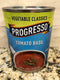 4 CANS Progresso Vegetable Classics Tomato Basil Soup 19 oz Can Fiber