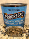 4 CANS Progresso Traditional Creamy Chicken & Mushroom with Barley Soup 18.5 oz Can