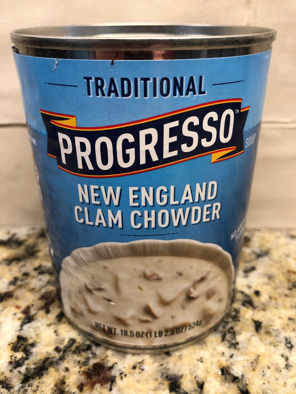 10 CANS Progresso Traditional New England Clam Chowder Soup 18.5 oz Can