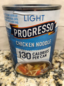 10 CANS Progresso Light Chicken Noodle Soup 18.5 oz Can all white meat