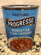 4 CANS Progresso Traditional Manhattan Clam Chowder Soup 19 oz Can