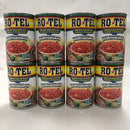 8 ROTEL Mexican Style Diced Tomatoes with Lime Juice Cilantro 10 oz Cans RO*TEL