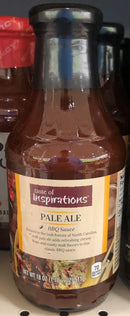 Taste of Inspirations Pale Ale BBQ Sauce 18 oz Bottle Pork Brisket Beef