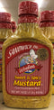 4 Squeeze Bottles of Woeber's Sandwich Pal Sweet And Spicy Mustard 16 oz