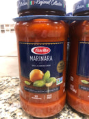 4 Jars Barilla All-Natural Marinara Sauce Spaghetti Lasagna Pasta