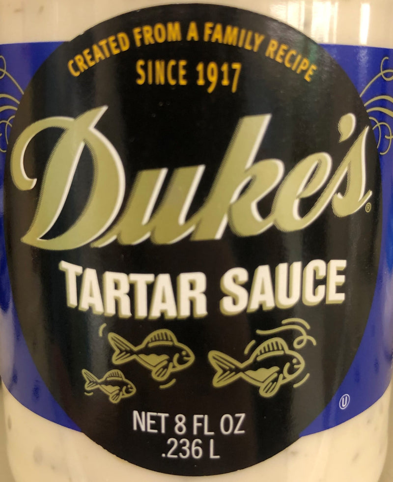 FOUR BOTTLES Duke's Tartar Sauce 8 Oz shrimp seafood crab fish mayonnaise