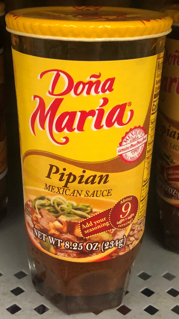 Dona Maria Pipian Mexican Sauce 8.25 Oz cucurbit rojo chicken Dip