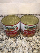 2 BIG CANS Juanita's Menudo 5 lb 14 oz can Soup Tripe Bone Stock Hominy