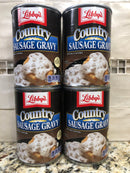 4 CANS Libby's Country Sausage Gravy 15 oz breakfast and biscuits eggs