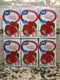 6 Boxes Great Value Strawberry Watermelon Drink Mix .77 oz 10 Ct Sugar Free