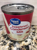 8 Cans Great Value Sweetened Condensed Milk 14 oz Can Baking Sweet