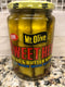 3 JARS Mount Olive SWEET HEAT Bread & Butter Pickle Spears 16 oz Sea Salt