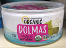 Mediterranean Organic Dolmas Stuffed Grape Leaves 10 oz Ready to Eat Dolmades