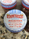 4 JARS Sclafani Fillets of Anchovies in Pure Olive Oil Jars 3.35 Oz Jar Fish