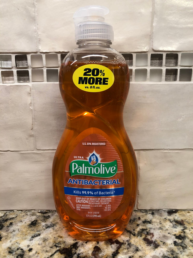 4 BOTTLES Palmolive Ultra Liquid Dish Hand Soap Yellow Detergent 10 Oz