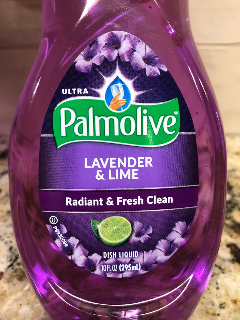 4 BOTTLES Ultra Palmolive Lavender & Lime Fresh Dish Liquid Detergent Soap 10 Oz