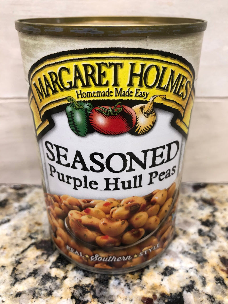 6 CANS Margaret Holmes Southern Style Seasoned Purple Hull Peas 15 oz Can