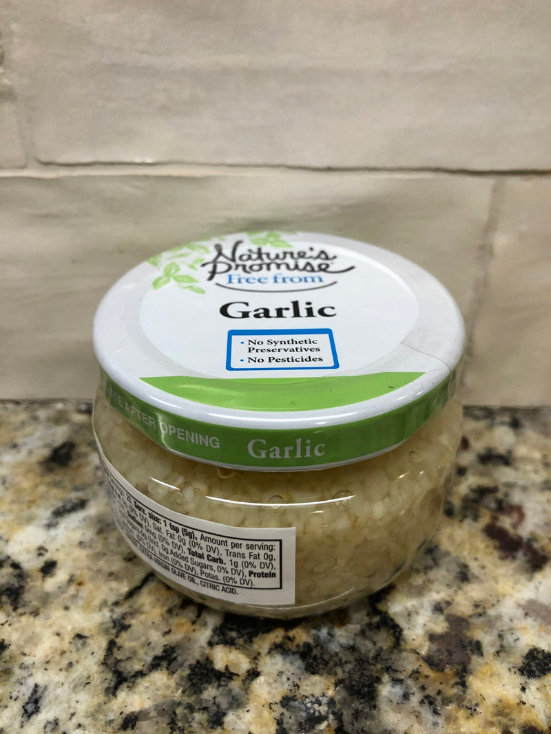 Nature's Promise Mince Garlic in Extra Virgin Olive Oil 5 oz