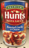 3 CANS Hunt's Roasted Garlic & Onion Spaghetti Pasta Sauce Tomato 24 Oz