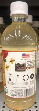 White House DETOX Organic Apple Cider Vinegar with Mother 16oz Bottle