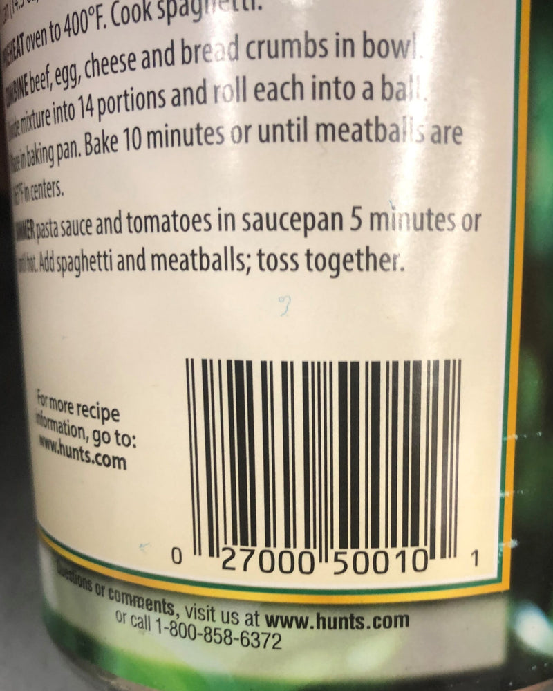 3 CANS Hunt's Four Cheese Spaghetti Pasta Sauce 100% Natural Tomato 24 Oz