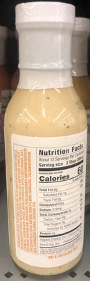 G Hughes Sugar Free Honey Dijon Salad Dressing 12 oz Bottle Dip Iceberg